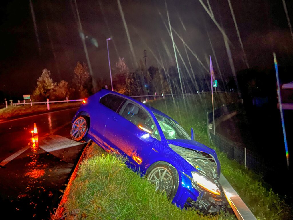 Unfallstelle in Frauenfeld