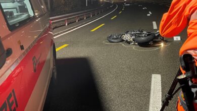 Tragisches Ende in Langnau am Albis ZH: Motorradfahrer stirbt nach Sturz