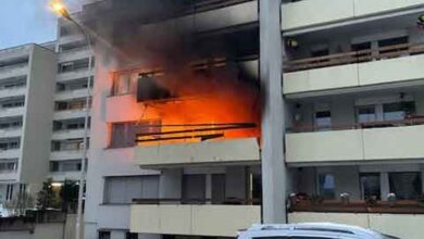 Explosion und Brand auf Balkon in Nussbaumen AG: Keine Verletzten