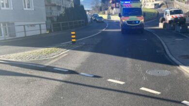 17-jähriger Motorradfahrer bei Unfall in Kerns OW verletzt