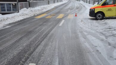 Leichtverletzter Fussgänger nach Kollision in Sedrun auf der Oberalpstrasse GR