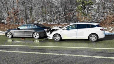 Leichte Verletzung nach Auffahrkollision auf der Rütistrasse in St. Gallen