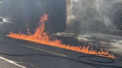 Hausen AG: Linienbus gerät in Brand, keine Verletzten