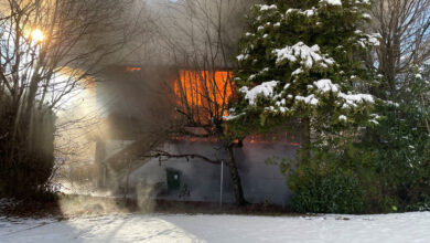 Unterseen BE: Einfamilienhaus nach Brand fast vollständig zerstört