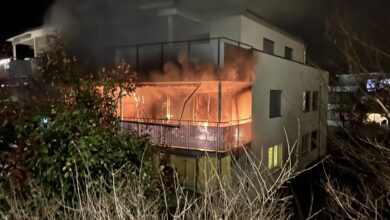 Brand auf Balkon in Tägerwilen TG: Kantonspolizei sucht nach Zeugen