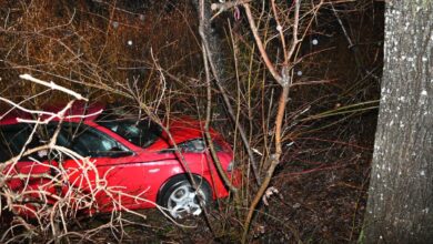 43-Jähriger Mann verunfallt auf der Kriessernstrasse in St. Gallen, Auto total beschädigt