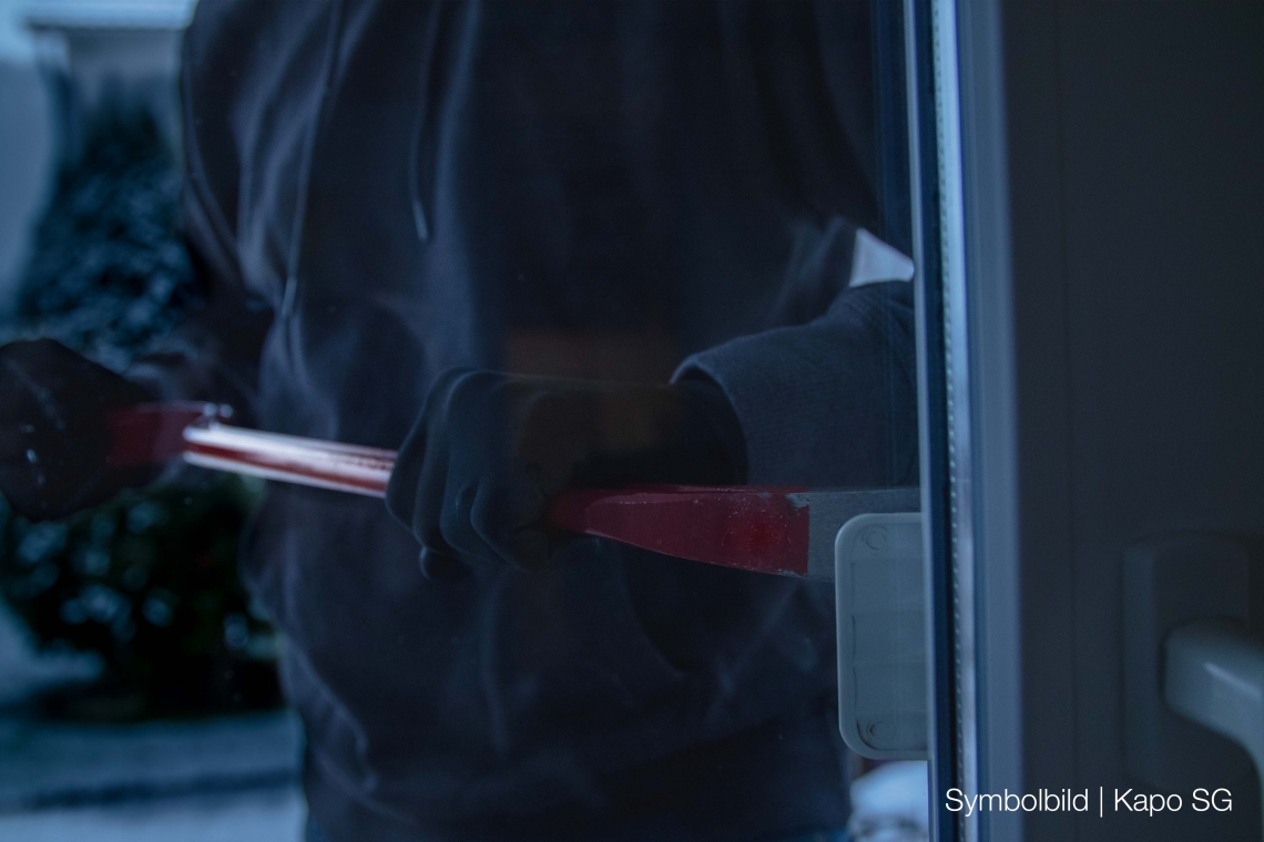 St. Gallen: Einbruch in Einfamilienhaus – Tresor entwendet St. Gallen: Einbruch in Einfamilienhaus – Tresor entwendet