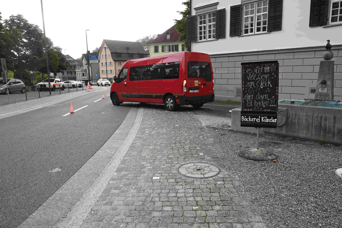 Verkehrsunfall in St. Gallen: 81-jährige Fussgängerin verletzt Verkehrsunfall in St. Gallen: 81-jährige Fussgängerin verletzt