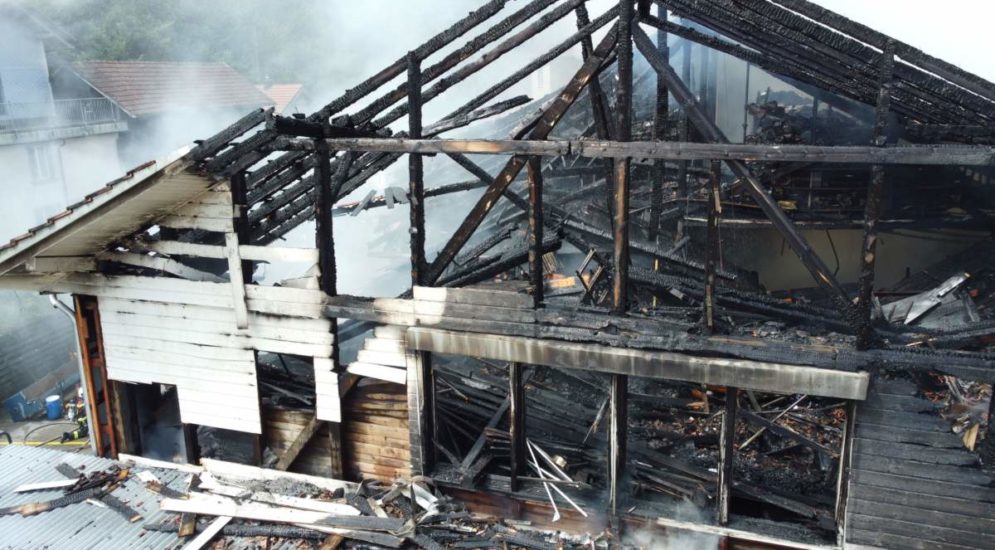 Brand in Mühlehorn GL: Feuerwehr im Einsatz Brand in Mühlehorn GL: Feuerwehr im Einsatz