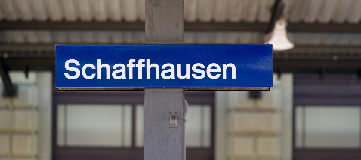 Verkehrskontrolle in Schaffhausen endet mit Unfall Verkehrskontrolle in Schaffhausen endet mit Unfall