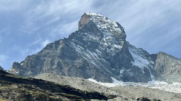 Tödlicher Bergsteiger Unfall am Matterhorn Tödlicher Bergsteiger Unfall am Matterhorn